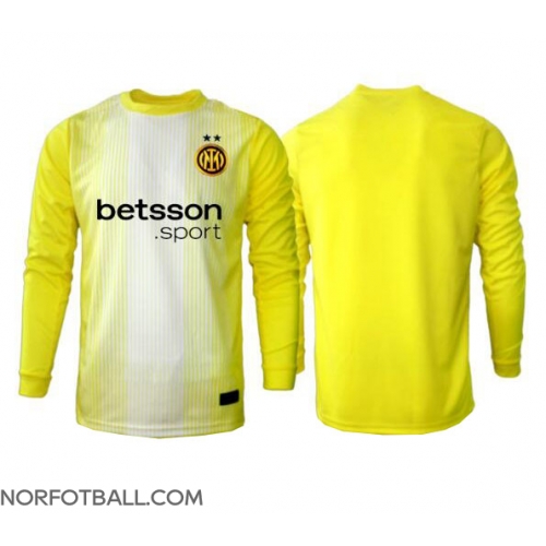 Billige Fotballdrakt Inter Milan Keeper Replika Bortedrakt 2025-26 Langermet Billige Fotballdrakt Inter Milan Keeper Replika Bortedrakt 2025-26 Langermet